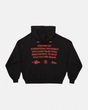 Cold Culture Creating Hoodie Black | 15827-EQLF