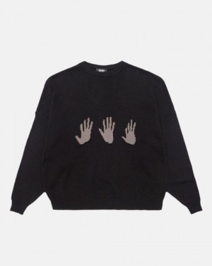 Cold Culture Hands Knitwear Black | 62530-KBOR