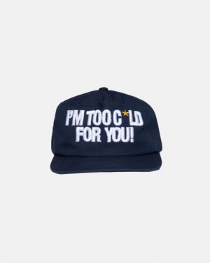 Cold Culture Im Too Cold Caps Navy | 78940-BTSF