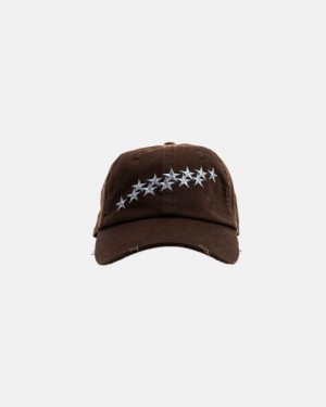 Cold Culture Stars Caps Brown | 90367-FAVW