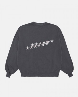 Cold Culture Stars Crewneck Sweatshirts Grey | 85017-NFMG