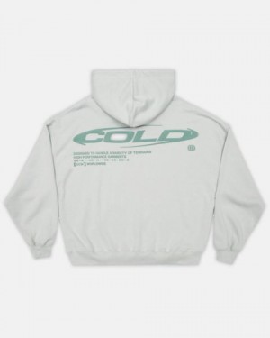 Cold Culture Trails Hoodie Light Grey | 35806-IPHN