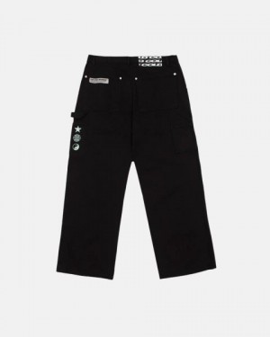 Cold Culture V1 Carpenter Pants Black | 85612-EXYR