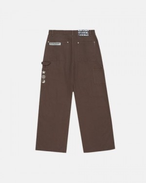 Cold Culture V1 Carpenter Pants Brown | 59310-AZTP