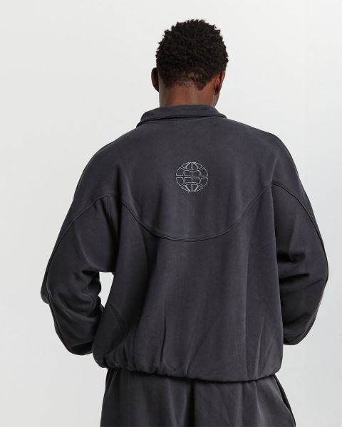 Cold Culture No Risk Jacket Black Sweatshirts Black | 46803-OGWR