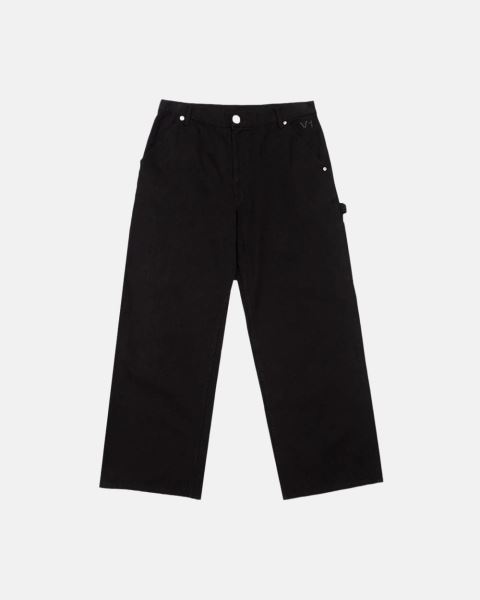 Cold Culture V1 Carpenter Pants Black | 85612-EXYR